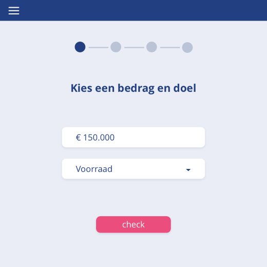 Bepaal de financieringsbehoefte